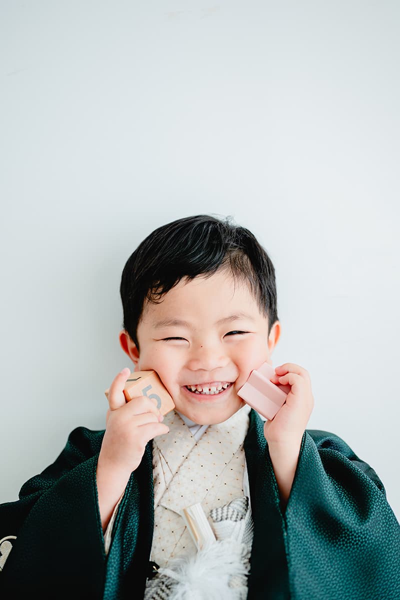 ユーモアファミリー｜京都の七五三撮影