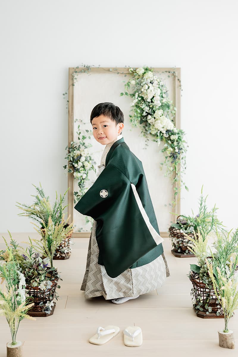 ユーモアファミリー｜京都の七五三撮影