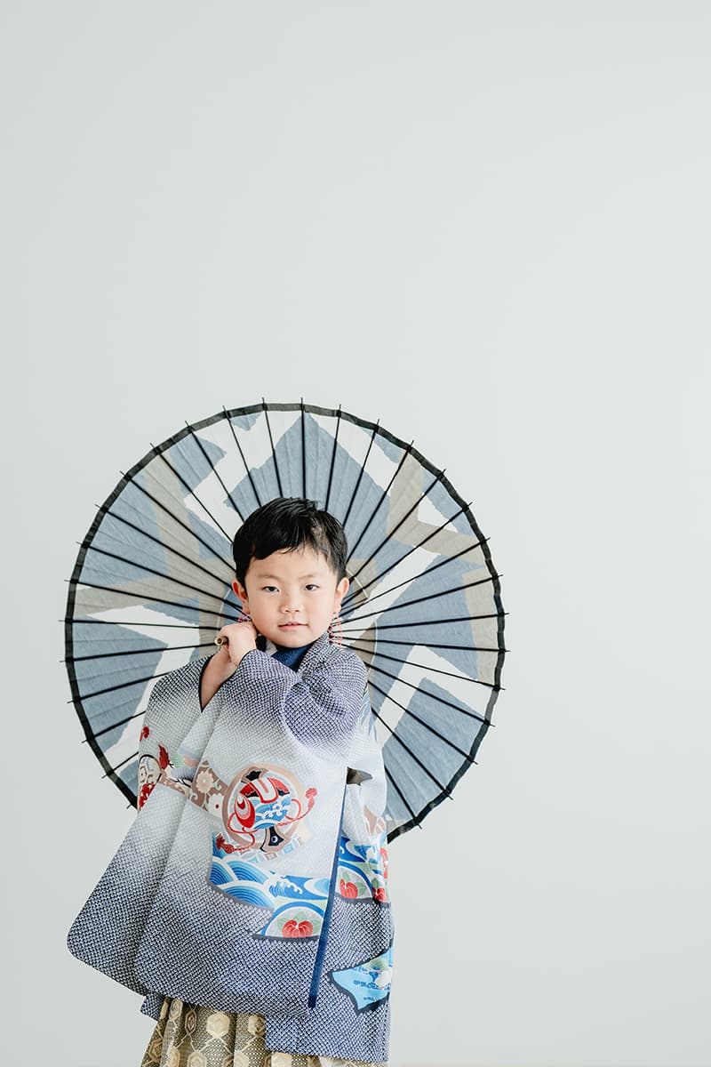 ユーモアファミリー｜京都の七五三撮影