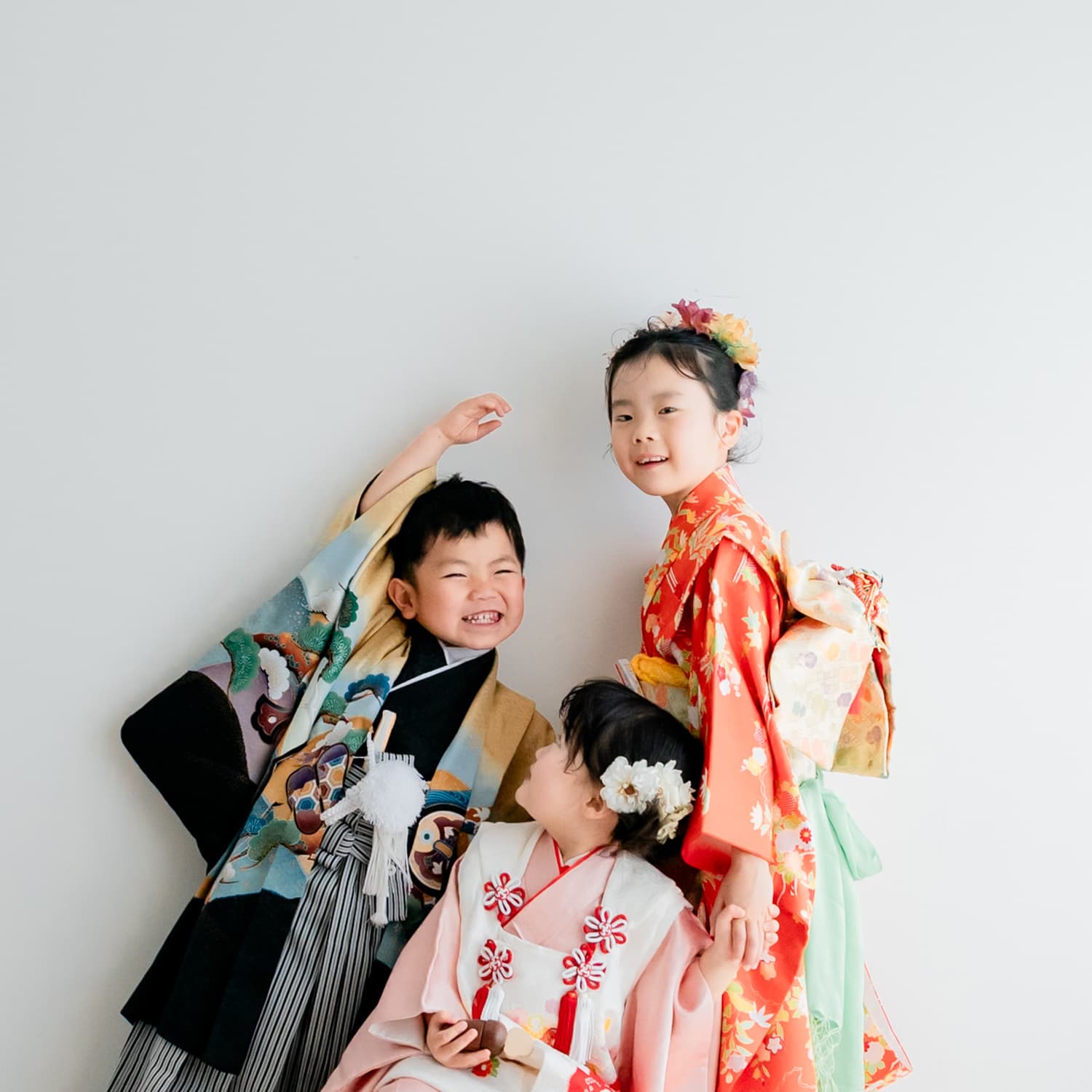 京都の家族写真｜ユーモアファミリー（七五三撮影）